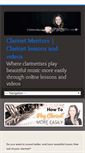 Mobile Screenshot of clarinetmentors.com